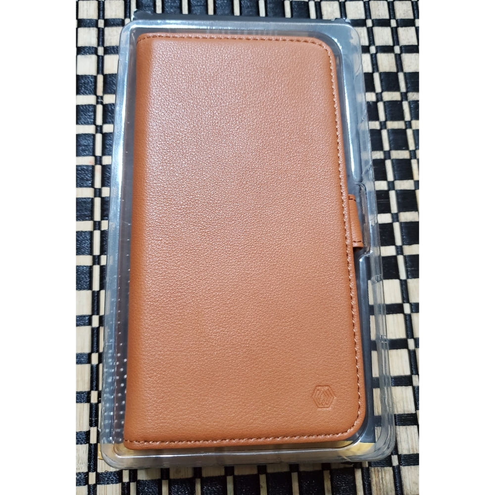 New wopin case for iphone X Max leather brown